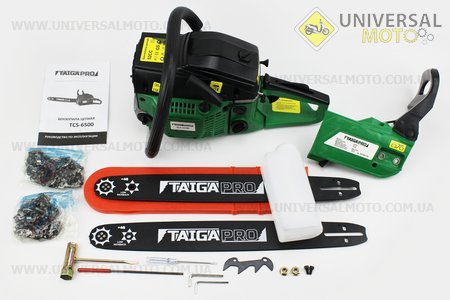 Бензопила ТАЙГА ТБП-6500 52см3 (4,3кВт шина 18" 2 штуки, цепь 2 штуки ). Китай (Бензопила / UM2010-V73)