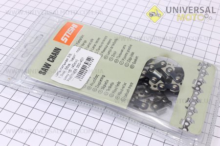 Цепь 3/8"-1,3mm-56зв. круг. зуб (на Partner-16"), упаковка STISHI