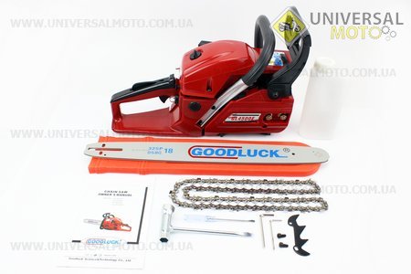 Бензопила GoodLuck GL4500Е 45см3 (2кВт. шина 18") Оригинал, с подкачкой. GoodLuck (Бензопила / UM2011-V05)