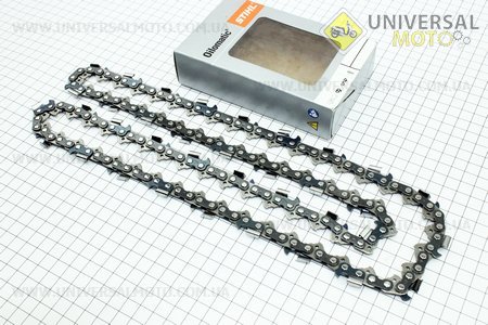Цепь 3/8"-1,6мм-72зв. круг. зуб RMC, (на Stihl-20") Оригинал. STIHL (Бензопила / UM2011-V33)