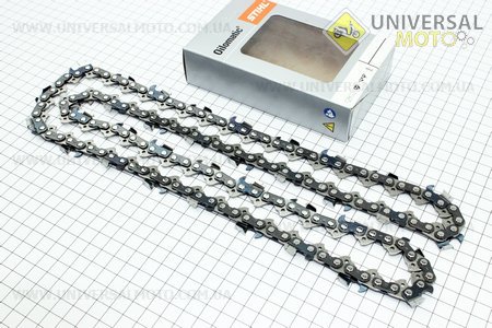 Ланцюг 3/8 "-1,6мм-72зв. квадратний зуб RSC (на Stihl-20") оригінал. STIHL (Різне до бензопил / UM2011-V35)