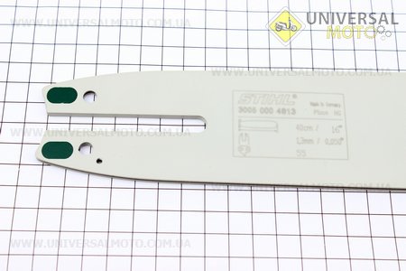 Шина 16"-1,3мм 3/8" 55зв длинной 44см, 100% КОПИЯ. STIHL (Бензопила / UM2011-V44)