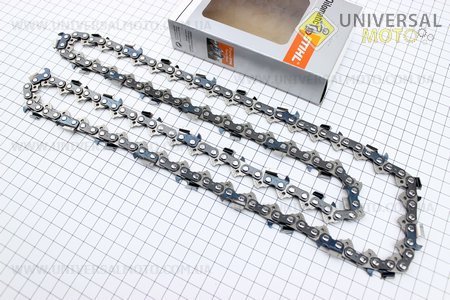 Ланцюг 3/8 "-1,5мм-72зв. квадратний зуб RSC (на Husqwarna-20") оригінал. STIHL (Різне до бензопил / UM2011-V83)