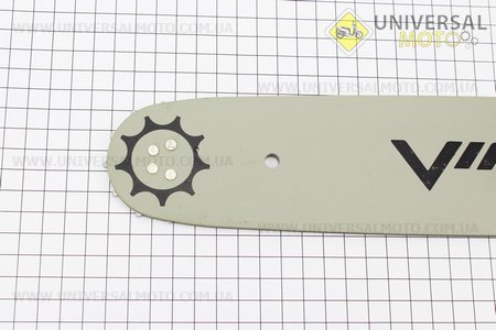 Шина 16"-1,5мм 325 66зв длинной 46,5см, (подходит на Китай, Oleo Mac 947/952). Viper (Бензопила / UM2012-V11)
