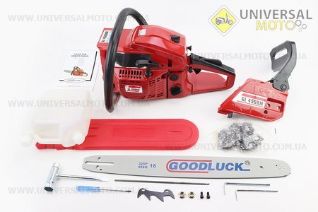 Бензопила GoodLuck GL4500M 45см.куб. (2кВт. Шина 18 "), трикутна коробка. GoodLuck (Різне до бензопил / UM2012-V56)
