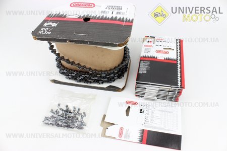 Цепь (бухта) 325-1,5мм-1840зв. квад. зуб 21LPX100R Оригинал. OREGON (Бензопила / UM2012-V58)