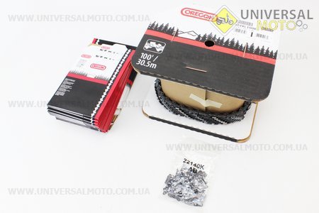 Цепь (бухта) 3/8-1,3мм-1640зв. круг. зуб 91VXL100R Оригинал. OREGON (Бензопила / UM2012-V79)