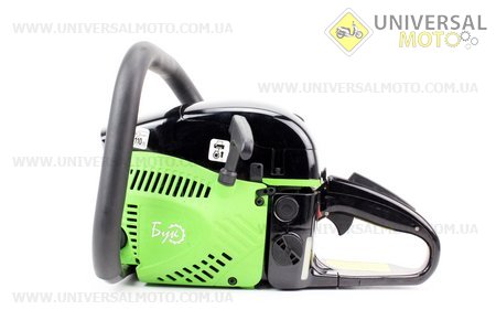 Бензопила БУК БП-4500 45cc (2,9кВт шина 18") с подкачкой, с уровенем в баке. Крышка стар. и тор. - метал.