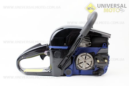 Бензопила BLIZZARD 45cc (2,9кВт шина 18") с подкачкой, с уровенем в баке. Крышка стар. и тор. - метал. Цепь-72зв., квад. зуб, отличное качество.