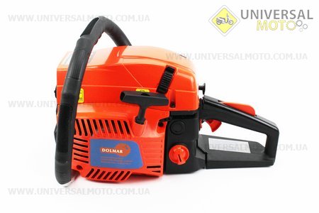 Бензопила DOLMAR 58cc (3,8кВт, шина 18"), с подкачкой, плавный пуск