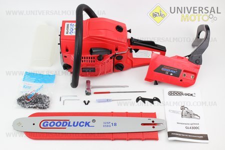 Бензопила GoodLuck GL4300С 43cc (3,5кВт. шина 18")