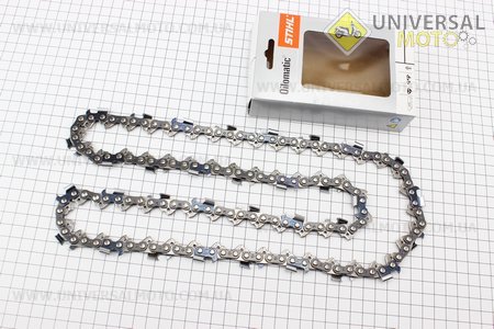 Цепь 3/8"-1,6mm-66зв. круг. зуб (на Stihl-18"), упаковка STIHL, отличное качество