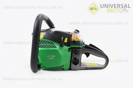 Бензопила CRAF-TEC CT5000  52cc (2,9кВт, шина 18") с подкачкой. Крышка стар. и тор. - метал. (шина, цепь по 2шт), прозрачная крышка фильтра