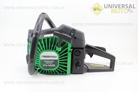 Бензопила TAIGA-PRO TCS-5020 52см3 (4,0кВт. шина 18"), с подкачкой, плавный пуск, (шина, цепь по 2 штуки ). Китай (Бензопила / UM2013-V87)
