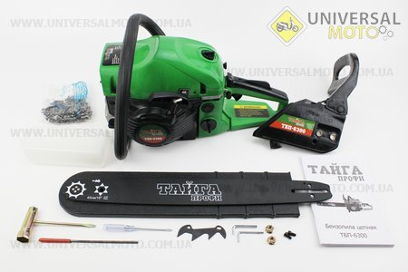 Бензопила ТАЙГА ТБП-6300 58см3 (6,3кВт шина 18"), плавный пуск. Китай (Бензопила / UM2014-V22)