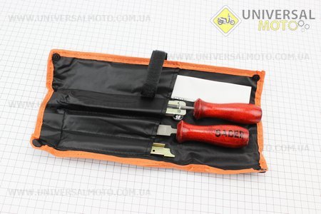 Набор инструмента для заточки цепи 4,8мм, комплект 3 штуки. SABER (Бензопила / UM2015-V76)