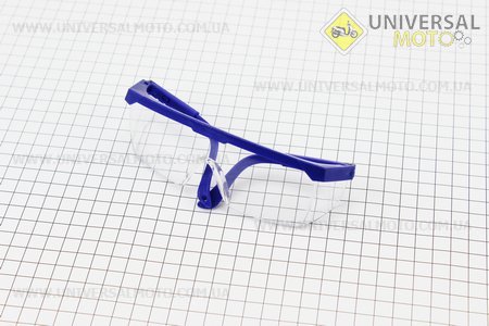 Окуляри захисні F-3001, матеріал лінзи - полікарбонат PC. Китай (Різне / UM2015-V83)