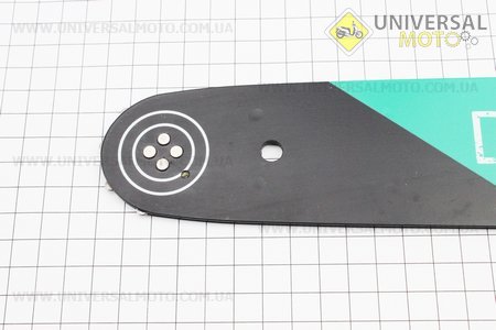 Шина 16"-1,3мм 3/8" 56-57зв L=45см "PRO", отвір натягувача - овал. DNEPRO (Різне до бензопил / UM2015-V94)