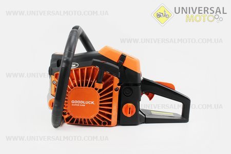 Бензопила GoodLuck GLS Super saw 52см3 (3,7кВт. шина 18"), с подкачкой, плавный пуск. Крышка стартера - метал.. Китай (Бензопила / UM2016-V12)