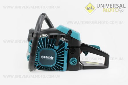Бензопила RIBIR GC8000 52см3 (2,9кВт. шина 18"), с подкачкой, плавный пуск. Крышка стартера - метал.. Китай (Бензопила / UM2016-V13)