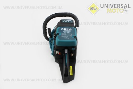 Бензопила RIBIR GC8000 52см3 (2,9кВт. шина 18"), с подкачкой, плавный пуск. Крышка стартера - метал.. Китай (Бензопила / UM2016-V13)