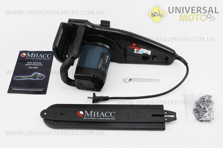 Электропила МИАСС ПЦ2400 (2,4кВт. шина 16"). Китай (Бензопила / UM2016-V15)
