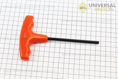 Ключ "шестигранний" 5мм, L = 125мм. Китай (Різне до бензопил / UM2016-V35)