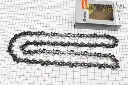 Ланцюг 404-1,6мм-64зв. квадратний зуб RSC (на Урал, Дружба) оригінал. STIHL (Різне до бензопил / UM2016-V38)