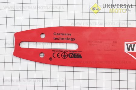 Шина 14 "-1,3мм 3/8" 52зв L = 42см, "PRO SERIA". WINZOR (Різне до бензопил / UM2017-V62)