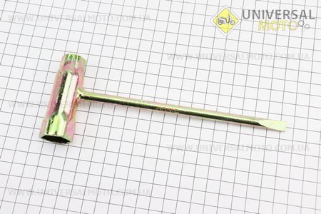 Ключ свічний для бензопили, посилений 13/19мм, L=160мм. AKME (Різне / UM2017-V79)