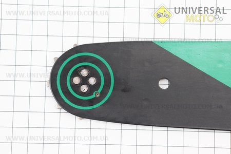 Шина 16"-1,3мм 3/8" 56-57зв L=45см "PRO", відп. натягувача - овал. DNEPRO (Різне до бензопил / UM2018-V04)