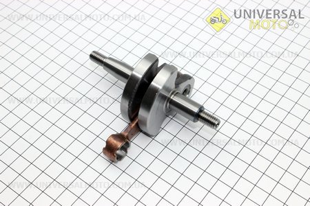 Колінвал 1E36F шатун - жовтий. Китай (Запчастини для триммера / UM2020-V06)