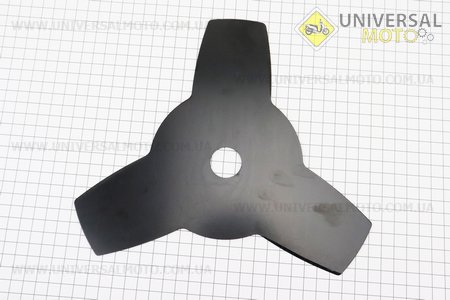 Ніж ріжучий 3Тх255мм, широкий. Китай (Запчастини для триммера / UM2020-V12)