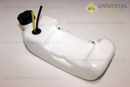 Бак паливний 1E40F-1E44F (2 отвори під кріплення, пряма горловина). Китай (Запчастини для триммера / UM2020-V62)