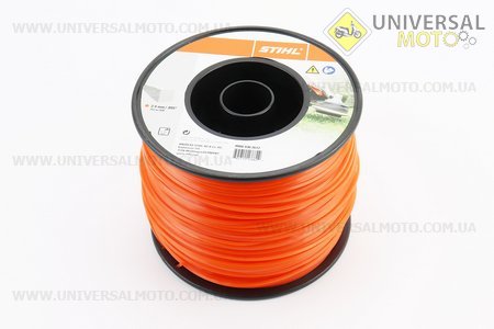 Волосінь косильна d = 2,4мм, 253м "квадрат". STIHL (Запчастини для триммера / UM2020-V77)