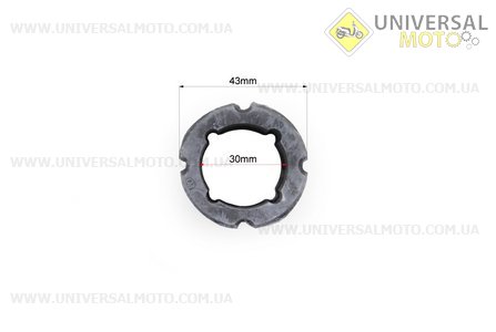Гумка демпферна верхнього редуктору Тип №1. Китай (Запчастини для триммера / UM2020-V88)
