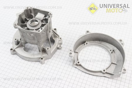 Картер для мотокоси 1E40F-1E44F (три деталі). Китай (Запчастини для триммера / UM2021-V27)