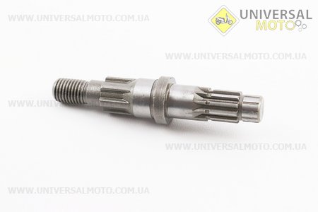 Вал редуктору нижнього L = 82мм. Китай (Запчастини для триммера / UM2021-V41)