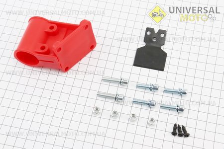 Кріплення захисту ножа до труби D = 26мм в зборі. Китай (Запчастини для триммера / UM2021-V51)