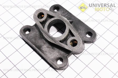 Патрубок карбюратора текстолитовый для мотопомпы. Китай (Триммер / UM2021-V52)