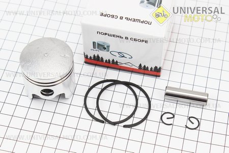Поршень, кільця, палець комплект 40мм. WOODMAN (Запчастини для триммера / UM2021-V53)