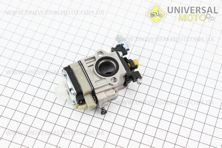 Карбюратор 1E40F-1E44F (большое отверстие 15,2мм) пластмассовый патрубок