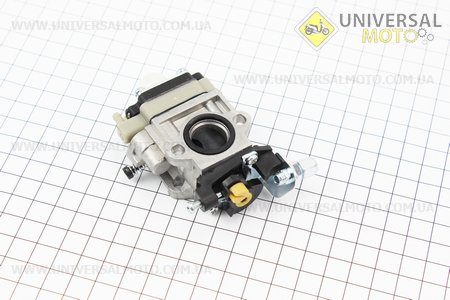 Карбюратор 1E40F-1E44F (большое отверстие 15,2мм) пластмассовый патрубок