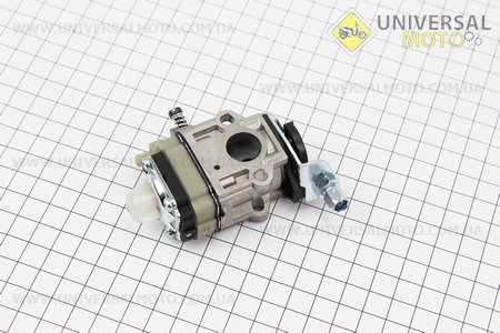 Карбюратор 1E40F-1E44F (большое отверстие 15,2мм) пластмассовый патрубок