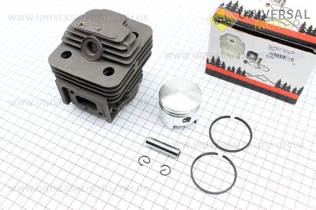 Цилиндро поршневой комплект (цпг) 44мм (палец 10мм) "черный". WOODMAN (Триммер / UM2021-V92)