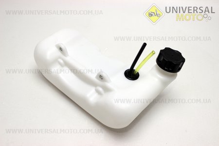 Бак паливний 1E40F-1E44F (2 отвори під кріплення, бічна горловина коротка). Китай (Запчастини для триммера / UM2022-V68)