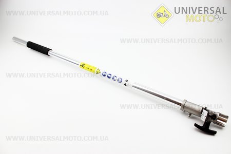 Удлинитель трубы диаметром 26мм, длинной 1000мм, 9х9 шлицов, с приводным валом. Китай (Триммер / UM2022-V90)