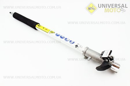 Удлинитель трубы диаметром 26мм, длинной 500мм, 9х9 шлицов, с приводным валом. Китай (Триммер / UM2022-V91)