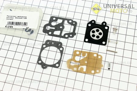 Ремкомплект карбюратора 1E40F-1E44F Mitsubishi TU26 (полный)