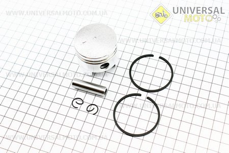 Поршень, кольца, палец комплект 44мм. TATA (Триммер / UM2023-V00)